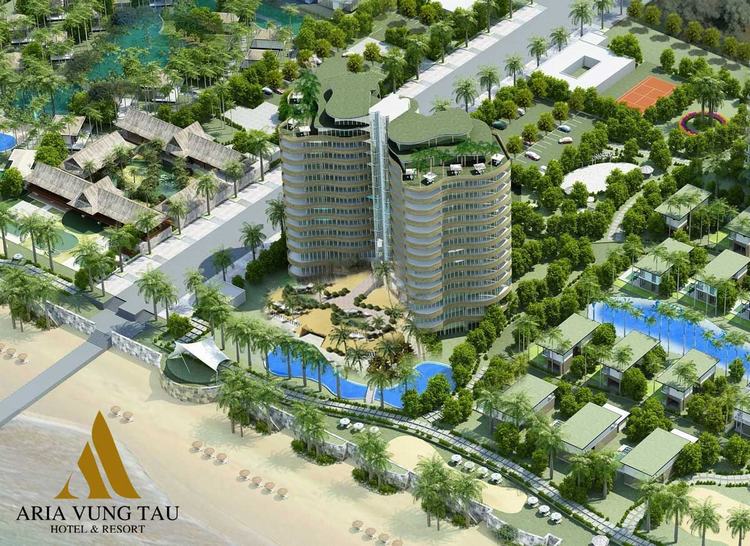 Phối cảnh Dự án Căn hộ Condotel Aria Vũng Tàu Hotel & Resort