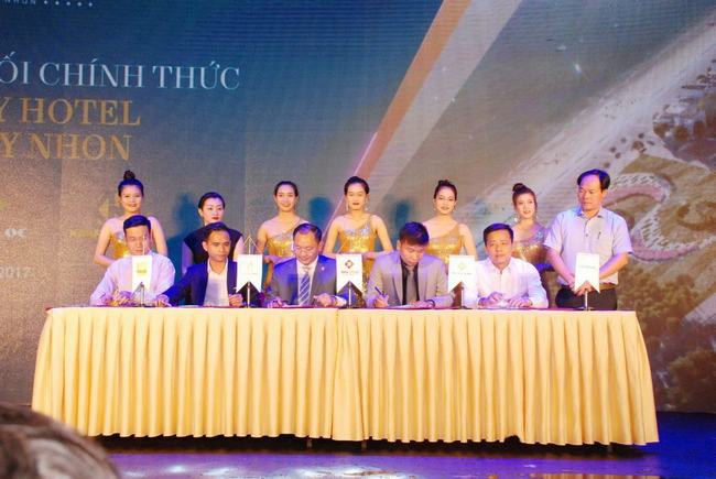lễ ký kết hợp tác dự án TMS Hotel Quy Nhơn