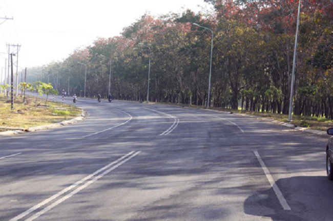 ​​​​​​​Công trình xây dựng đường ĐT750 – huyện Dầu Tiếng – tỉnh Bình Dương.
