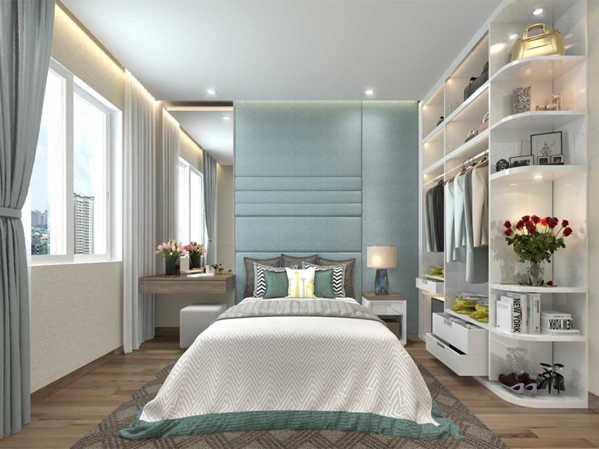 Phòng ngủ 2 căn hộ mẫu - Unico Thăng Long