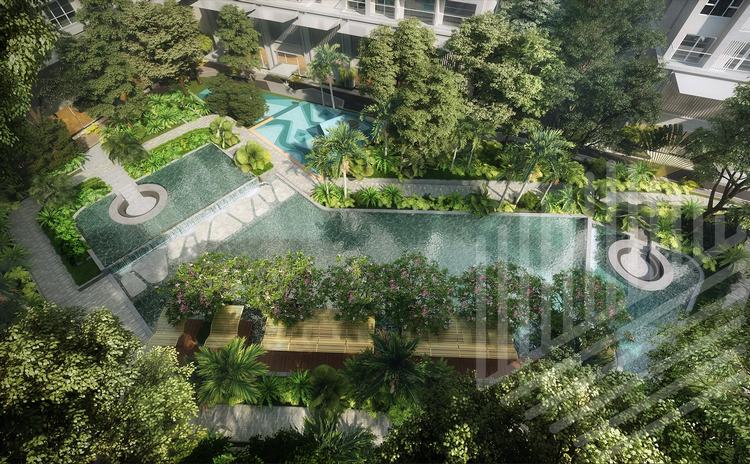 Mảng xanh độc đáo của dự án Lavita Thuận An