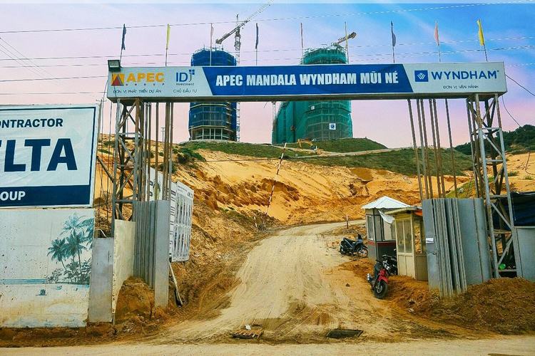 Tiến độ xây dựng dự án Apec Mandala Wyndham Mũi Né - Tháng 09/2020