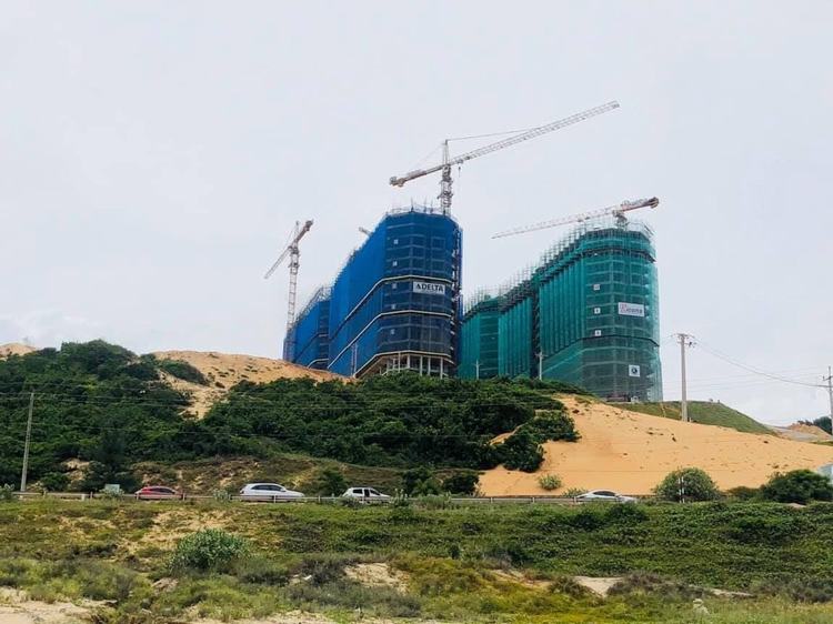 Tiến độ xây dựng dự án Apec Mandala Wyndham Mũi Né - Tháng 09/2020
