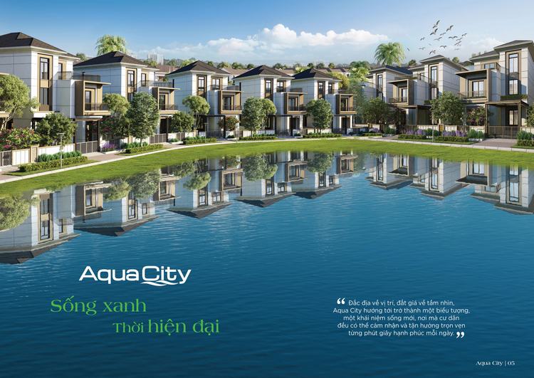 Phối cảnh dự án Aqua City