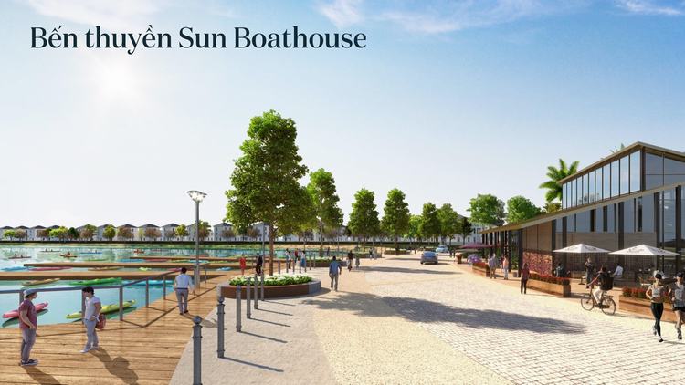 Bến thuyền Sun BoatHouse - Aqua City