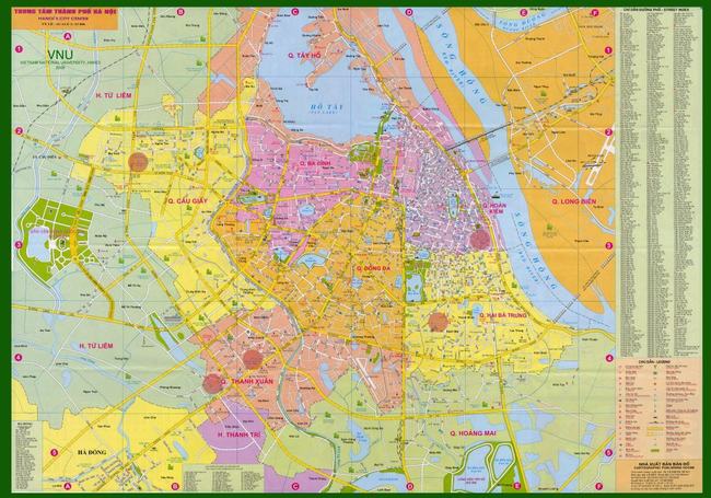 Bản đồ giao thông Hà Nội trực tuyến