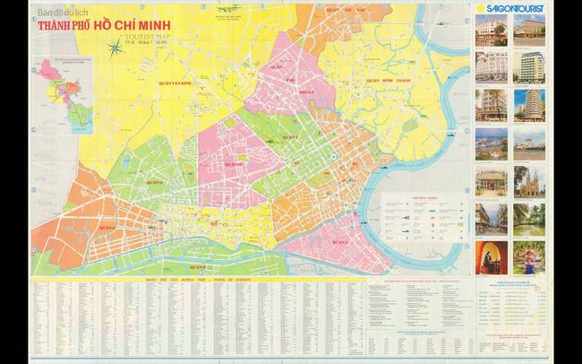 Bản đồ du lịch thành phố Hồ Chí Minh