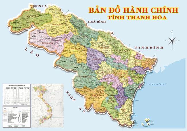 Bản đồ Thanh Hoá
