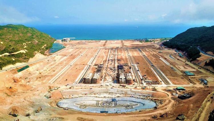Tiến độ xây dựng dự án Hải Giang Merry Land