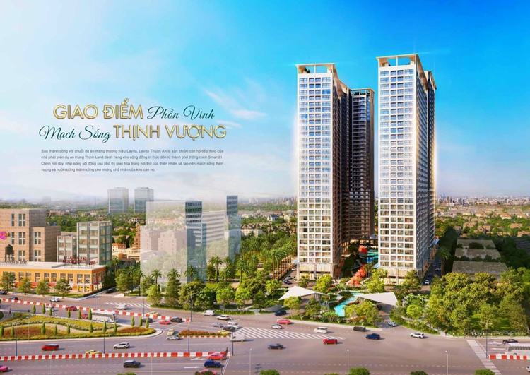 Phối cảnh dự án căn hộ Lavita Thuận An