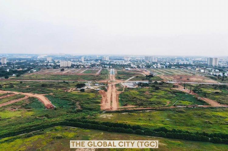 Hình ảnh Thực tế Tiến độ thi công Dự án The Global City
