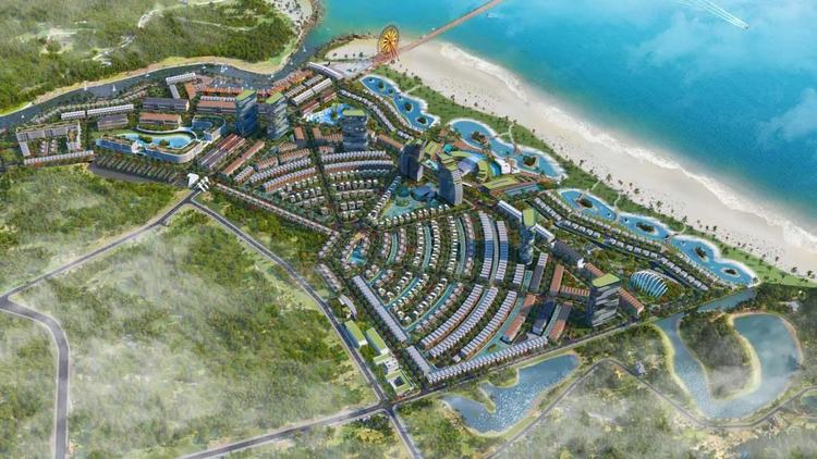 Mặt bằng Tổng thể Dự án Venezia Beach Bình Thuận